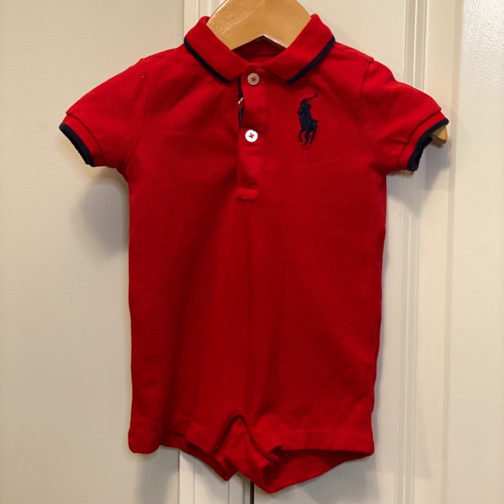 Baby Boy - Cotton Polo Shortall